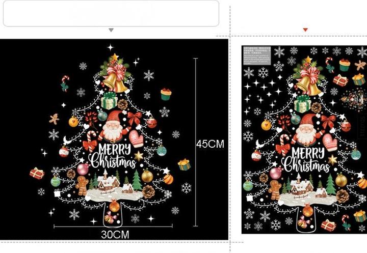Image du produit Cover-Discount Stickers muraux Merry Christmas