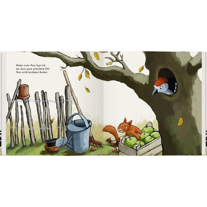 Thumbnail - Fünf Nüsse für Eichhörnchen, Kinderbücher von Henrike Wilson