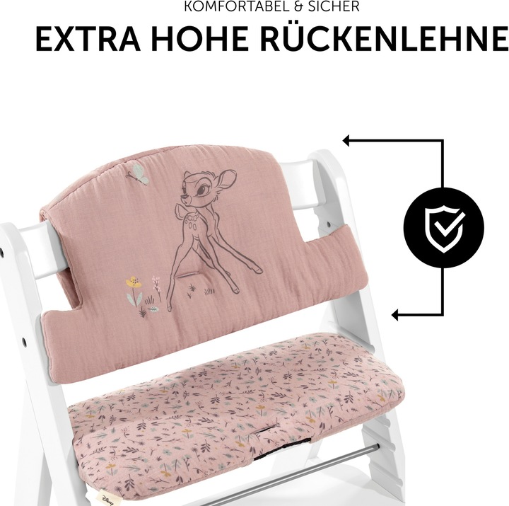 Produktbild Hauck Highchair Pad Select Bambi Rose