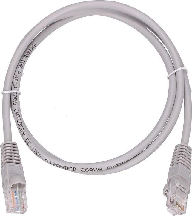 Actual product image Extralink EX.7669 Network cable U/UTP (UTP) (U/UTP, CAT5e, 1 m)