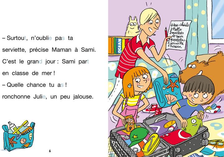 Produktbild Sami en classe de mer : fin de CP, niveau 3 (Französisch, Fallot Marion, 2022)
