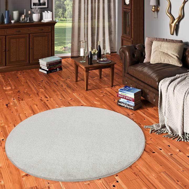 Actual product image Snapstyle High pile luxury velour carpet Touch (Round)