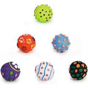 Beeztees Bz Vinyl Ball Alix Sortiert 5 (Bälle), Hundespielzeug