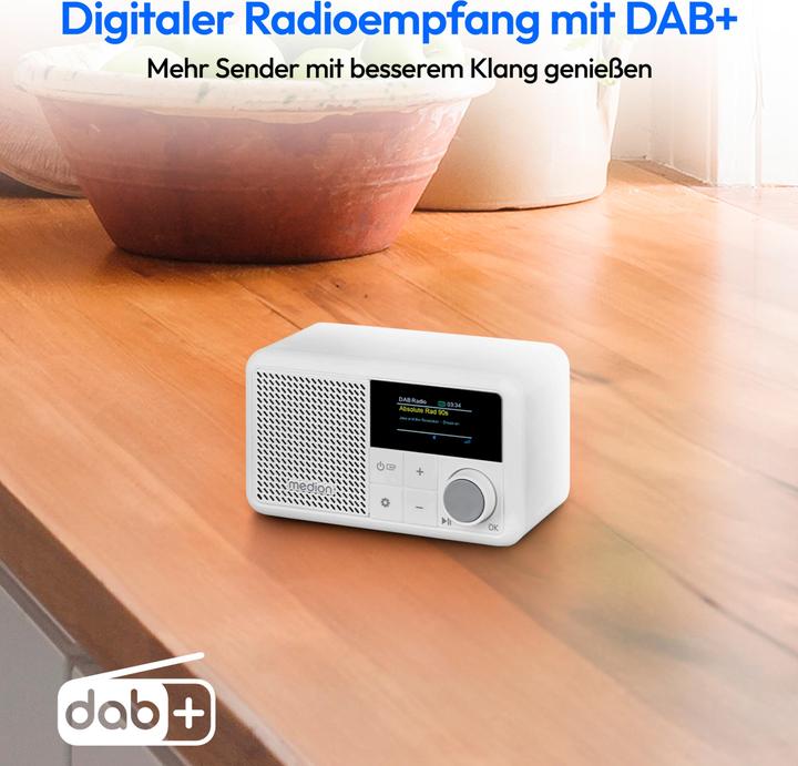 Image du produit Medion LIFE® S66822 Radio DAB+ portable (DAB+ DAB, FM, Bluetooth)