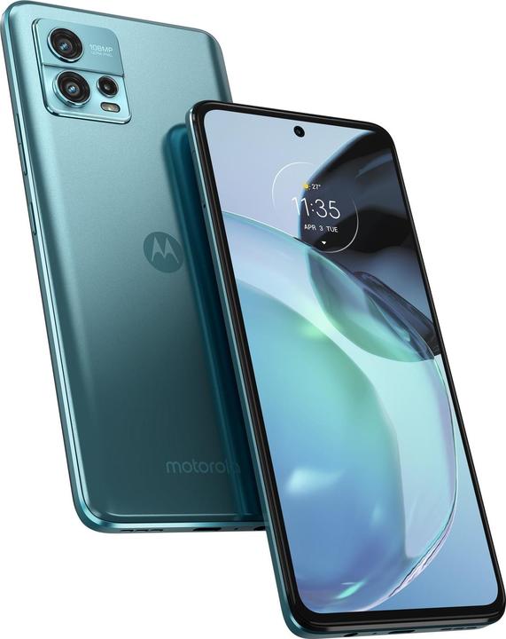 Image du produit Motorola Moto G72 (128 Go, Bleu polaire, 6.55", Double SIM hybride, 4G)