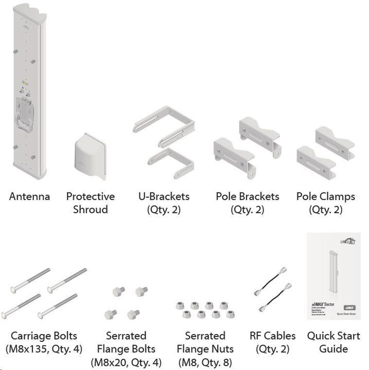 Produktbild Ubiquiti AM-5G19-120: Basisstation Antenne (5G)