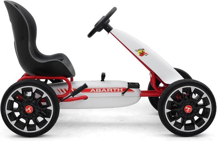 Actual product image Mally Abarth Baltas pedal go-kart