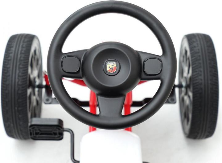 Actual product image Mally Abarth Baltas pedal go-kart