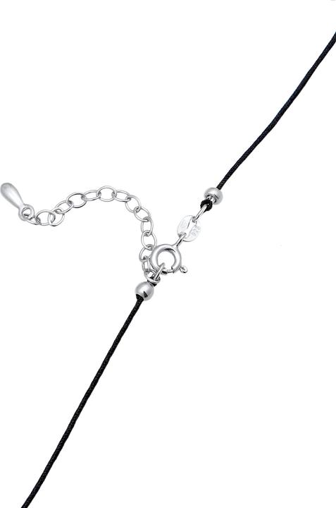 Immagine prodotto Elli Collana Choker Saetta Nylon Catena Argento 925 (Nylon, Argento 925, Nessuna pietra, 36 cm)