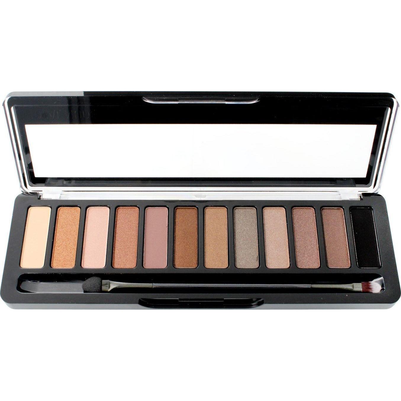Delia Cosmetics, Lidschatten, Color Master Ideal Nude eyeshadow palette No. 02 1 pc. (02)