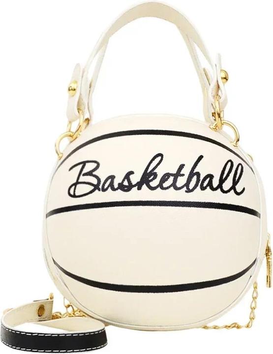 Actual product image Only-Bags.Store Interessante Basketballtasche aus Leder in Form eines Balls, Geldbörsen für Teenager
