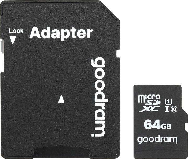 Image du produit Montiss Karta Montis MT072 Micro SDXC 64 GB Class 10 UHS-I/U1 (MT072-64) (64 Go, microSDXC, U1, UHS-I)