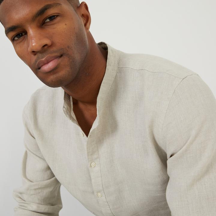 Immagine prodotto La Redoute Collections Camicia con colletto rialzato (XL)