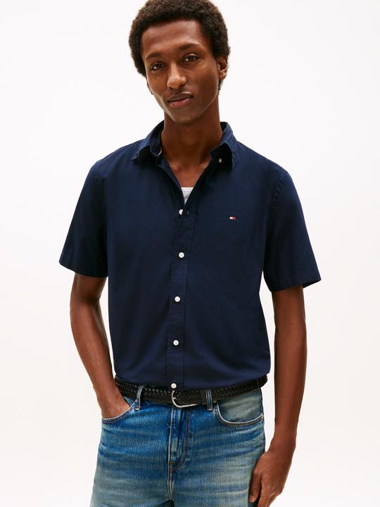 Actual product image Tommy Hilfiger Core Flex Poplin Solid S/S Shirt (L)