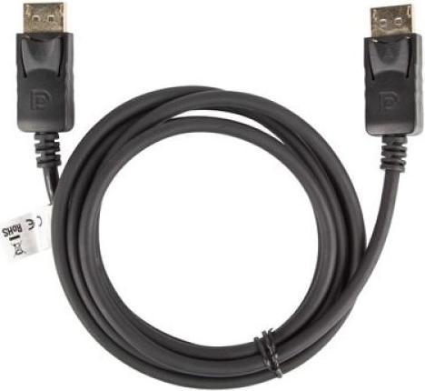 Image du produit Lanberg Câble CA-DPDP-10CC-0018-BK (DisplayPort Meski (1.80 m)
