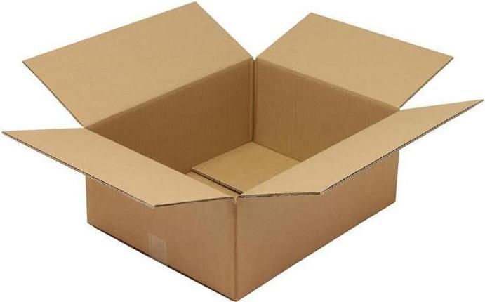 Transpak Folding carton 2-wall dimensions 500x400x200mm quality 2.30BC brown brown (10x)