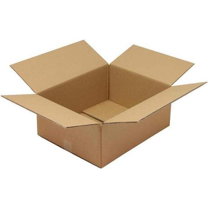 Transpak, Cartone + Scatola di spedizione, Cartone pieghevole a 2 pareti dimensioni 500x400x200mm qualità 2.30BC marrone marrone (10x)