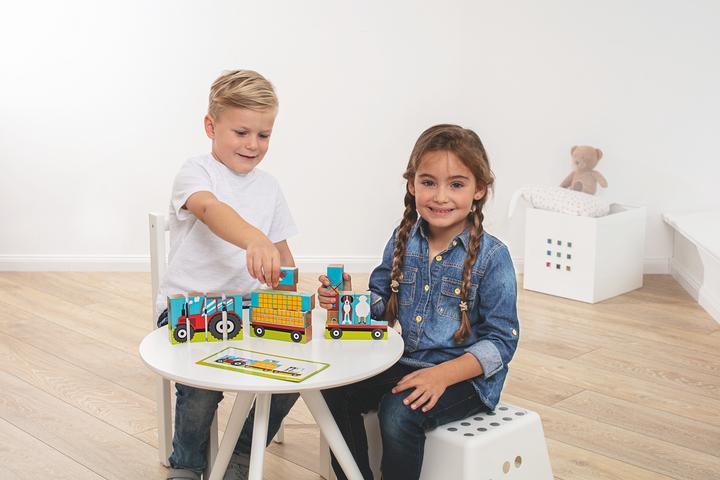 Image du produit Beleduc Puzzle à assembler La ferme (12 pièces)