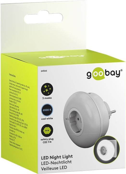 Productafbeelding Goobay LED nachtlampje voor het stopcontact