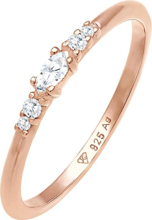 Immagine prodotto Elli Anello di cristallo, Anello di fidanzamento (58, 925 Argento)