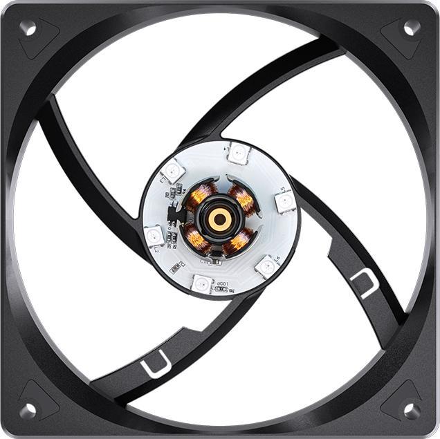 Actual product image Jonsbo CR-1000 V2 PRO ARGB - black (154 mm)
