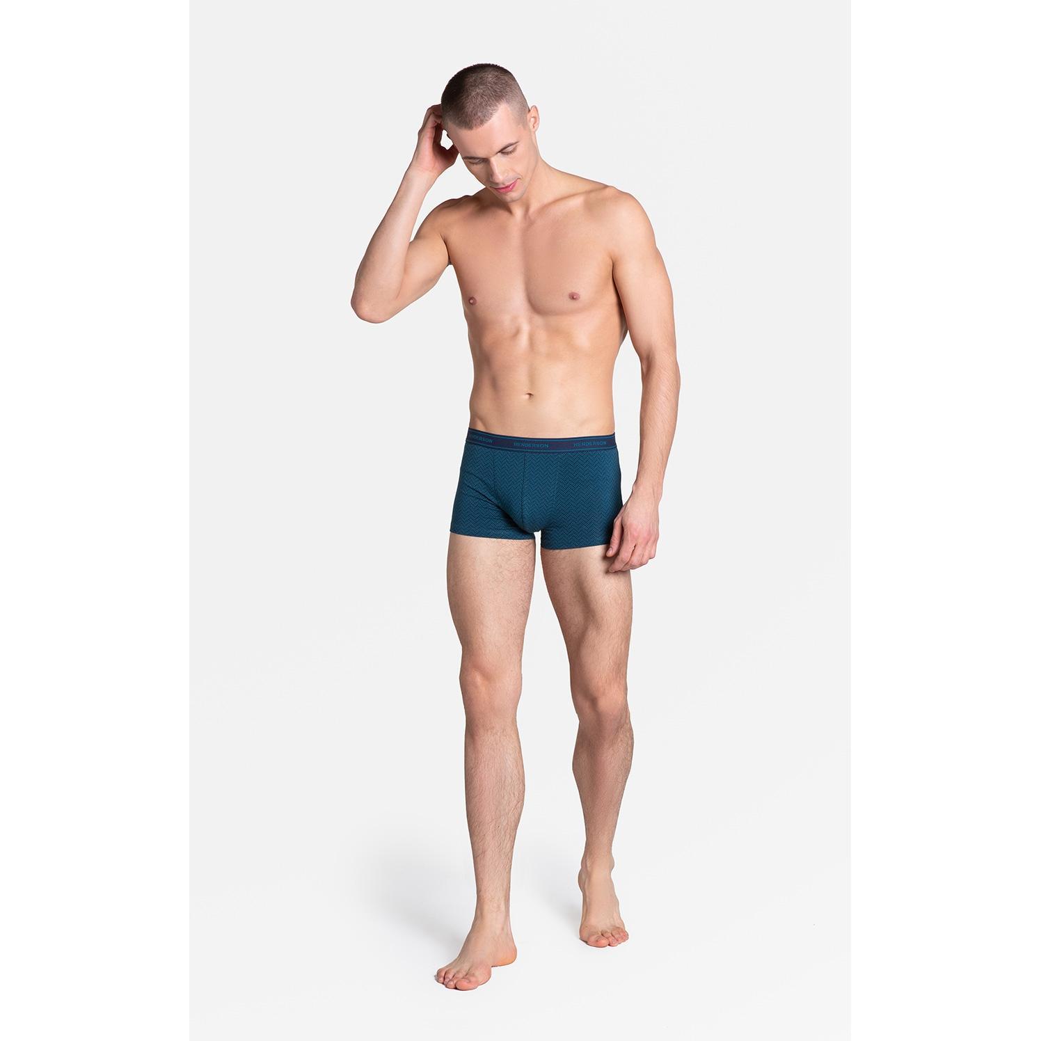 Henderson, Herren, Unterhosen, Boxershorts model 151521, Blau, (XXL)