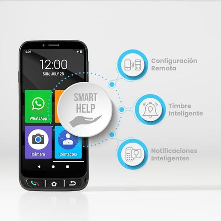 Immagine prodotto SPC Zeus 4G Pro (64 GB, Nero, 5.50", Doppia SIM, 4G)