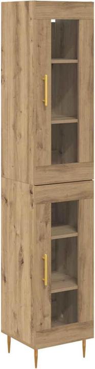 Actual product image vidaXL Moderner Buffetschrank (34 x 34 x 180 cm)