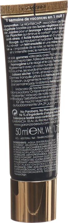Produktbild Garancia Bal Masque Auto br / Déstr (Selbstbräunungstuch, 50 ml)
