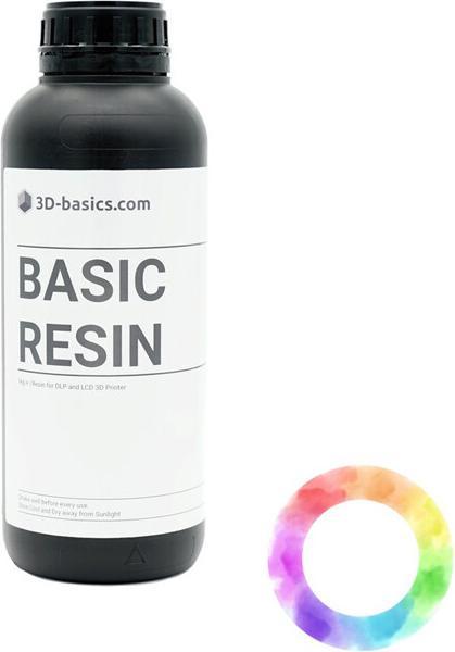 Actual product image 3d-basics BASIC Resin Colorant solid red (Red, 25 g)