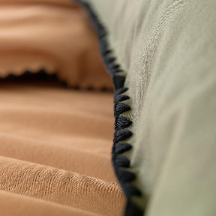 Image du produit La Redoute Interieurs Merida (Taie d'oreiller, 63 x 63 cm)