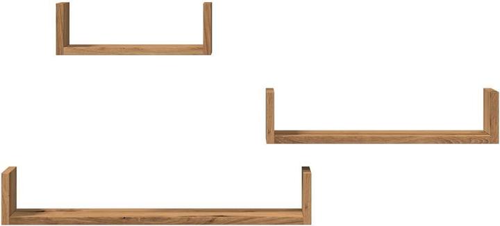 Produktbild VidaXL Wandregale (60 x 15 x 10 cm, 45 x 15 x 10 cm, 30 x 15 x 10 cm)
