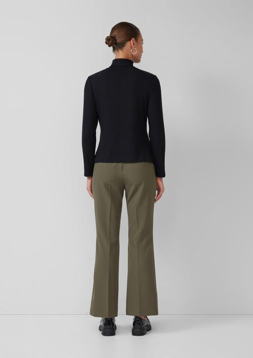 Produktbild s.Oliver T-Shirt Gerippter Rollkragenpullover im Slim Fit (44)