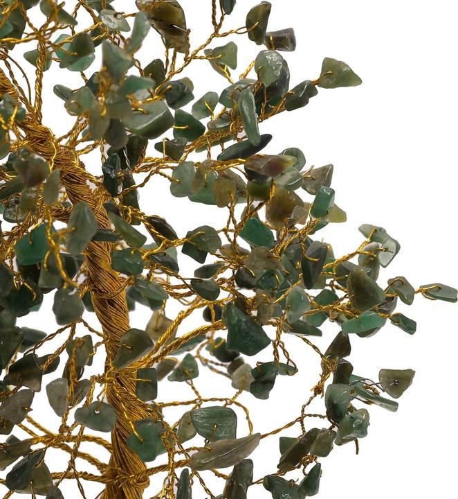 Actual product image Serenity Gemstone Tree Green - Luck Large