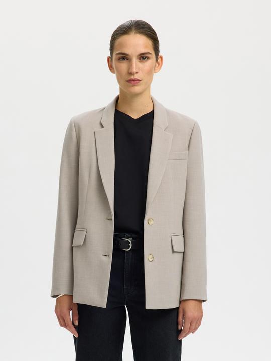 Produktbild Selected Slfrita Ls Classic Blazer Mel Noos (44)