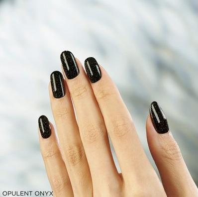 Actual product image CND Vinylux 15 ml (Opulent Onyx Black Glitter)