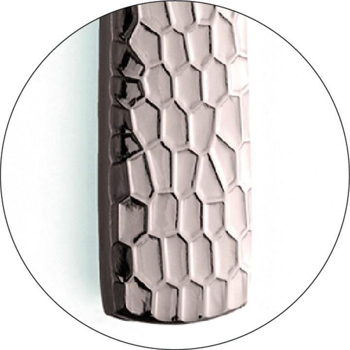 Actual product image Amefa Cutlery set 24 pieces hammered PVD rosé 3319 Felicity (24 pcs., Cutlery set)