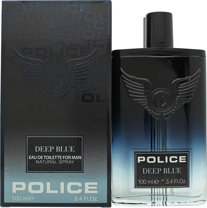 Actual product image Police Deep Blue by Eau de Toilette Spray 100 ml (Eau de toilette, 100 ml)