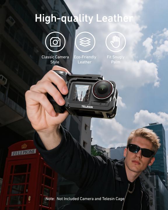 Image du produit Telesin Street Photography Grip For DJI Osmo Action 3/4/5