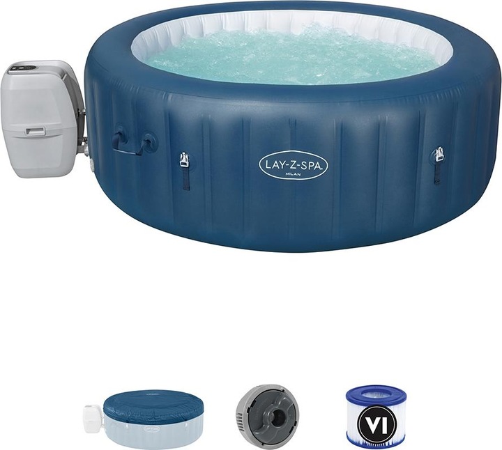 Produktbild Bestway Lay-Z-Spa Milan Airjet Plus (6 Pers.)
