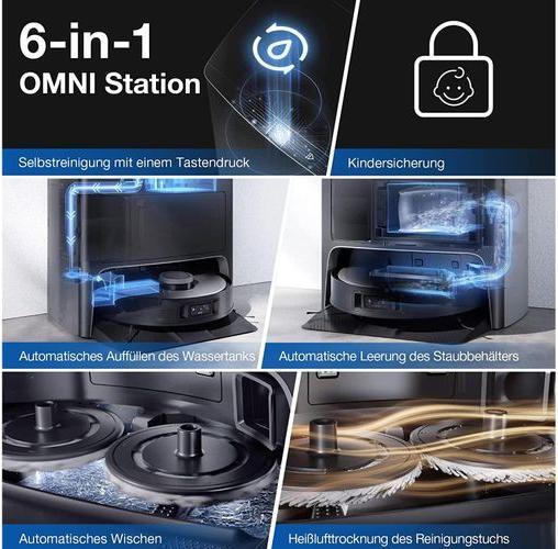 Productafbeelding Ecovacs Deebot X1 Omni (Stofzuigrobot)