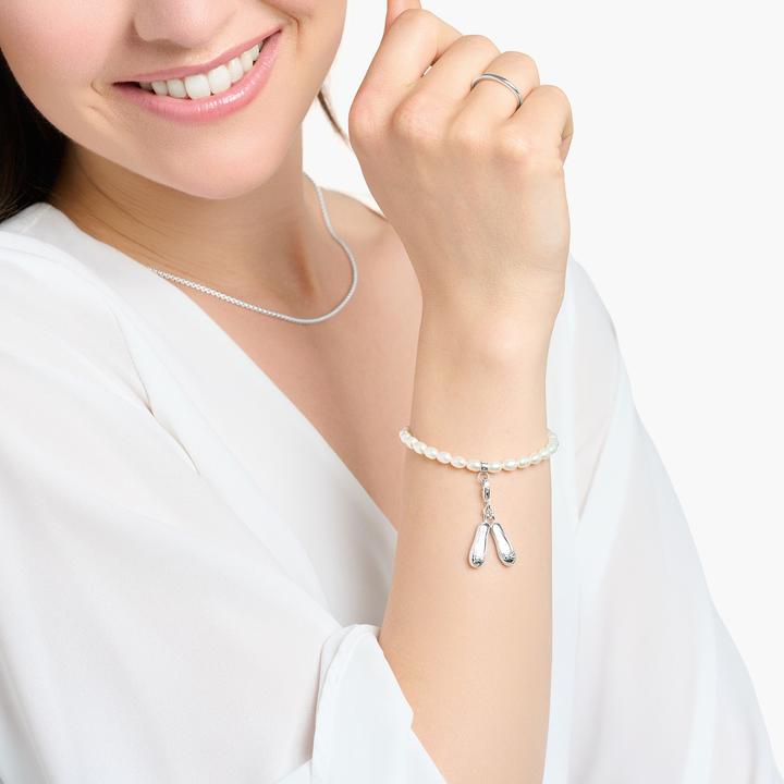 Produktbild Thomas Sabo Charm-Anhänger Ballerina silber (925er Silber)