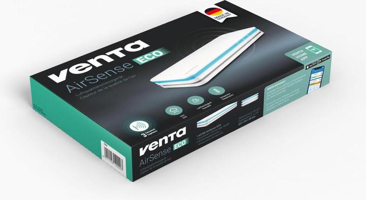 Actual product image Venta AirSense Eco Air Quality Monitor VOC Gases