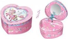 Pulio Pecoware Heart-sha ped music box - Unicorn
