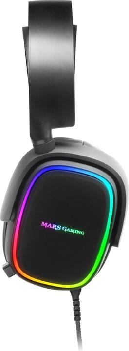 Actual product image Mars Gaming Casque Micro Gamer Mhax RGB (Noir) (Cable)