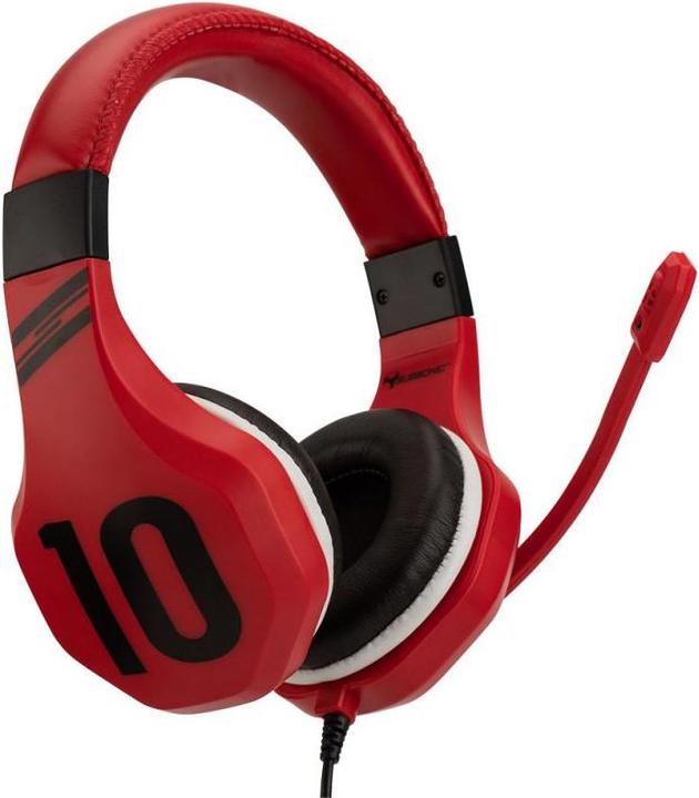 Image du produit Subsonic Casque de jeu Football Rouge (Filaire)