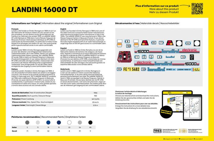 Produktbild Heller STARTER KIT LANDINI 16000 DT