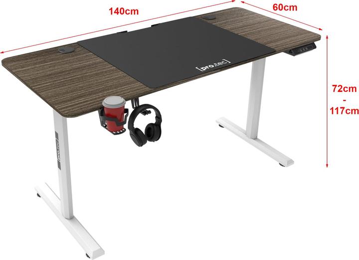 Image du produit Pro-Tec Hayward (140 x 60 x 117 cm)