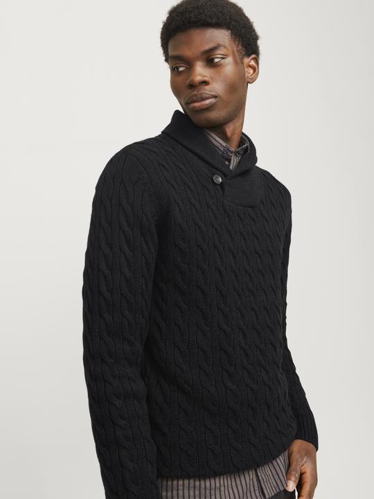Actual product image Jack & Jones Plain knitted jumper Knitted jumper (XS)