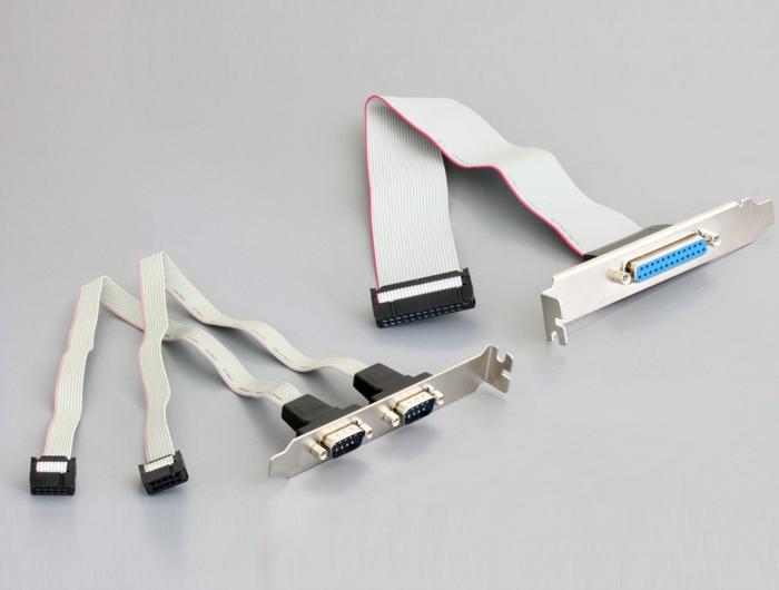 Actual product image Delock 95232 - Mini PCIe I/O PCIe Full Size 2x Serial RS-232, 1x Parallel